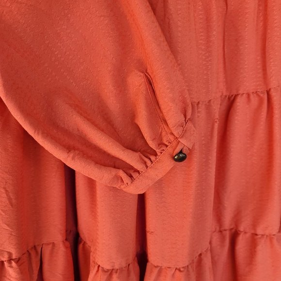 Maeve Dresses Maeve By Anthropologie Amber Tiered Ruffle Tunic Dress Sz XS - Picture 12 of 15